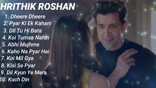 Hrithik Roshan Songs  Best Of Hrithik Roshan  Hrithik Roshan Songs New [upl. by Peednam353]