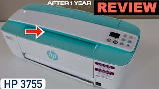 HP Deskjet 3755 Review After 12 Months  Small Portable Home HP Printer [upl. by Hyacinth]