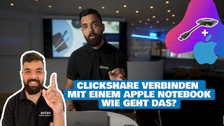 ClickShare verbinden mit einem MacBook  Wie geht das [upl. by Icam69]