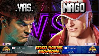 SF6 ▰ YAS 1 Ryu VS Mago 1 Terry ▰ STREET FIGHTER 6 [upl. by Fitzger]