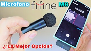 Micrófono inalámbrico FIFINE M6 ¿La Mejor Opción 🤔 [upl. by Okajima113]