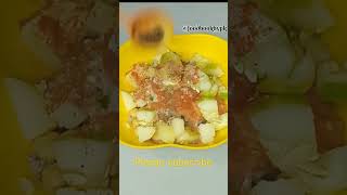 Chole chaat recipe😋chana chaat shorts cholechaatrecipe foodbookbypk [upl. by Lyred32]