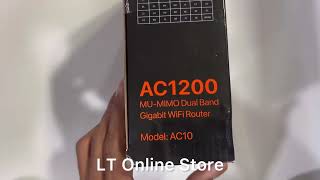 Tenda AC10 Dual Band AC1200 Gigabit WiFi Router [upl. by Sherline286]