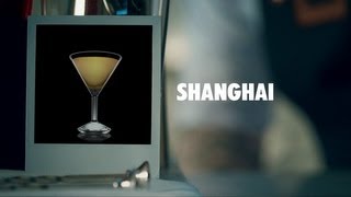 SHANGHAI DRINK RECIPE  HOW TO MIX [upl. by Vasiliki]