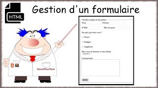 HTML  08  Formulaire en HTML [upl. by Lidda]