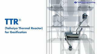 TTR® Taiheiyo Thermal Reactor for Gasification  Flow Animation [upl. by Asilim532]