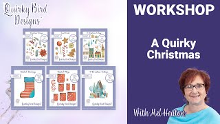 A Quirky Christmas Workshop  Mel  Quirky Bird  Highlight Crafts [upl. by Powers873]