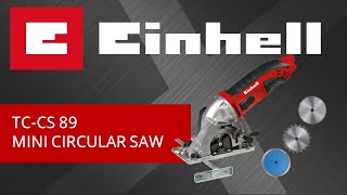 Einhell TC CS 89  Mini Circular Saw [upl. by Nibla815]