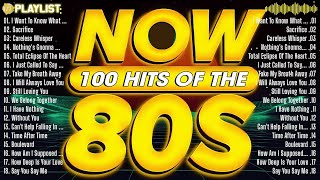 80s Music Greatest Hits 💃 Back to the 80s 💃 The Most Memorable Songs from a Timeless Decade [upl. by Dnomsaj]