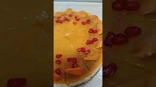 cake mango cheesecake chessecake pečenie food dessert cakedecorating fruit [upl. by Meer]