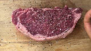 How To Cook The BEST New York Strip Steak  Step By Step  Cooking Is Easy [upl. by Aissac]