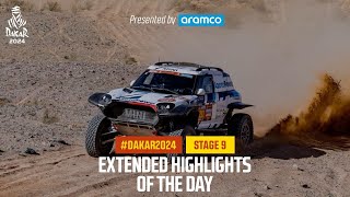 Extended highlights of Stage 9 presented by Aramco  Dakar2024 [upl. by Korenblat625]