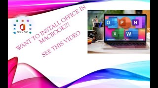 Office Installation in MacBook  how to install ms office in macbook how to install ms office 2021 [upl. by Doy]