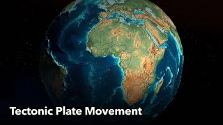 Animated Maps Tectonic Plate Movement [upl. by Fleming31]