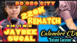 REMATCH 220K JAYBEE SUCAL 910 1WIN VS CALAMBRE CAGAYAN 08172024 [upl. by Ladin591]