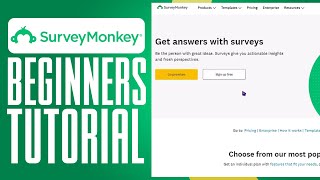 SurveyMonkey Tutorial 2024 How To Use SurveyMonkey amp Create Surveys [upl. by Nodnarbal]