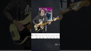 ASTRO ZOMBIES BASS TABS guitar punkbass basscover tabs [upl. by Aicirtal893]