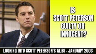 When police started looking into Scott Petersons alibi  Is Scott Peterson Guilty [upl. by Olva]