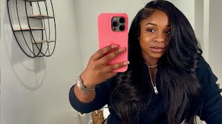 Reginae Carter Rocks a Gorgeous New Voluminous Hairstyle [upl. by Enilesor]