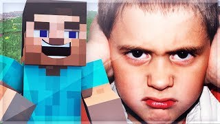 Trolling a 7 Year Old in Minecraft [upl. by Seif]