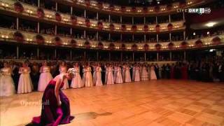 ELINA GARANCA  Live 55th Vienna Opera Ball 2011 [upl. by Tsuda]