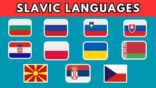 Colors  SLAVIC Languages COMPARED [upl. by Mailliw]