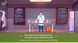 Wasserstoffperoxid Gel sicher selbst herstellen  Dr rer nat Hartmut Fischer [upl. by Gypsie]