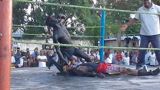 SAMY MUSOSO VS SIRÈNE COMBAT DE CATCH CONGOLAIS [upl. by Cassy]