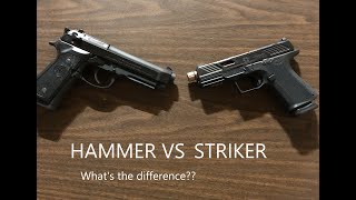 Difference between HammerFired and StrikerFired explained [upl. by Eiduj]