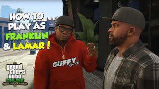 How To Start The NEW Franklin amp Lamar CoOp Story GTA Online The Contract DLC [upl. by Rentschler]