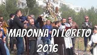 Festa della Madonna di Loreto 2016  Peschici [upl. by Fotinas708]