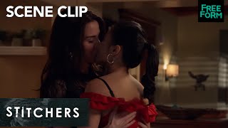 Stitchers  Season 3 Episode 4 Camille And Amanda Host Dinner  Freeform [upl. by Thorrlow]