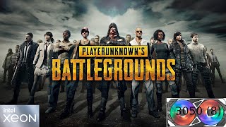 PUBG Battlegrounds  Xeon E5 2667 V4  RTX 3050 8  Low Settings  1080p [upl. by Seuqramed538]