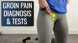 Top 3 Groin Pain Self Tests and Diagnosis SURPRISE [upl. by Ailecec]