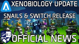 Snails amp Switch Release  Astroneer Xenobiology Update  OFFICIAL NEWS [upl. by Hammond82]