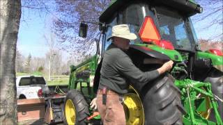 Fender Extensions Installed on a John Deere 5085M Part 1 [upl. by Schalles]