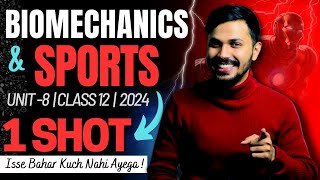 Biomechanics amp Sports Oneshot Unit 8 Physical Education Class 12 CBSE 202324 Boards Papa Series🔥 [upl. by Annawad]