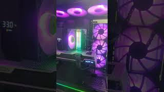 Pretty pretty RGBs New Build gaming rgb pcrepair computerrepair computer gamer [upl. by Yeslehc]