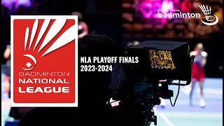 NLA Playoff Finals 20232024 – BC YverdonlesBains vs BC TrogenSpeicher – Court 1 [upl. by Binetta]