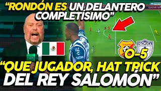 NARRADORES MEXICANOS FASCINADOS CON EL hattrick DE SALOMON RONDON ¡ES UN DELANTERO COMPLETISIMO [upl. by Amitaf]