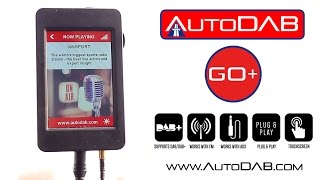 AutoDAB GO Universal Plug amp Play Digital Radio [upl. by Alarick]