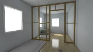 Build a partition wall in less than 30 seconds [upl. by Kessia]