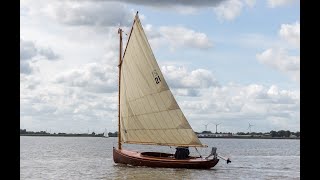 Building a 21´ South Bay Catboat [upl. by Kcirret974]