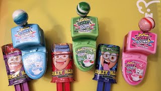 SATISFYING DUNNY DUNK LOLLIPOP amp CRAZY HAIR SQUEEZE CANDY candy satisfying short [upl. by Faletti]