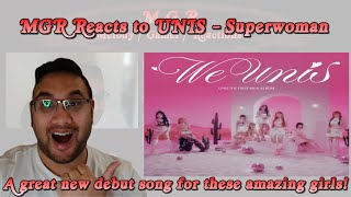 UNIS유니스 SUPERWOMAN Official MV Reaction unis kpop reaction [upl. by Idoc822]