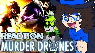 Caelum Roxas and Zulyux Bot React To Murder Drones  Episode 8 Absolute End FINALE [upl. by Llekcir994]