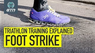 Heel Strike Vs Midfoot Vs Forefoot  Triathlon Training Explained [upl. by Mannos]