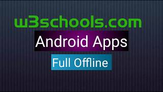 w3schools offline version full website download apk file [upl. by Bathsheba]