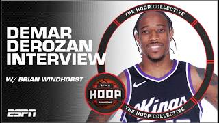 DeMar DeRozan EXCLUSIVE Expectations w Kings amp Relationship With Popovich  The Hoop Collective [upl. by Lecia]