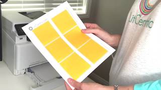 How to Print on Sticky Notes [upl. by Esyned]